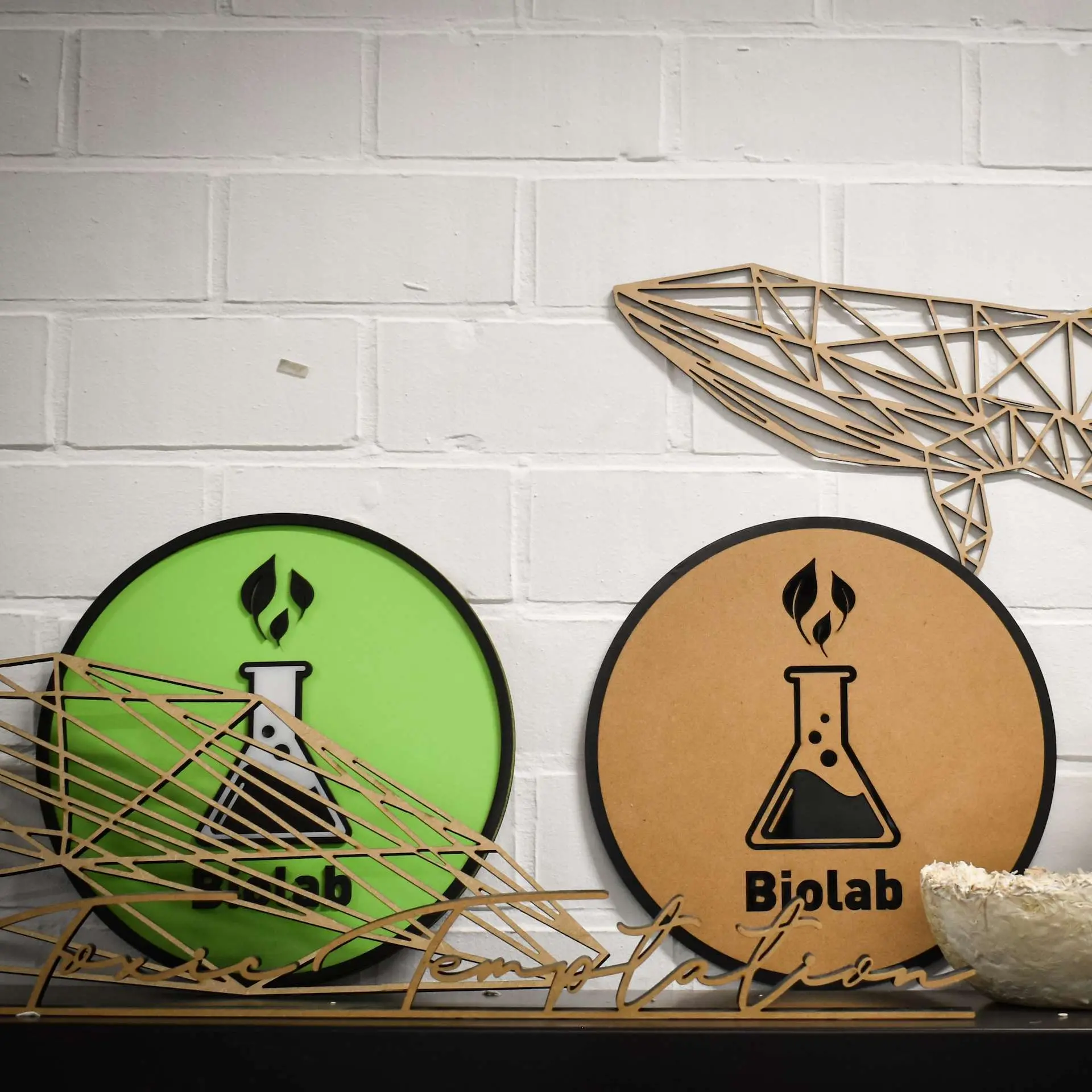 Logos FabLab & Biolab at KdG Campus Hoboken